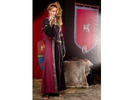 Vestido medieval Hechicera dama noble druida