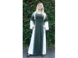 Vestido Medieval Aliera algodon celta vikingo